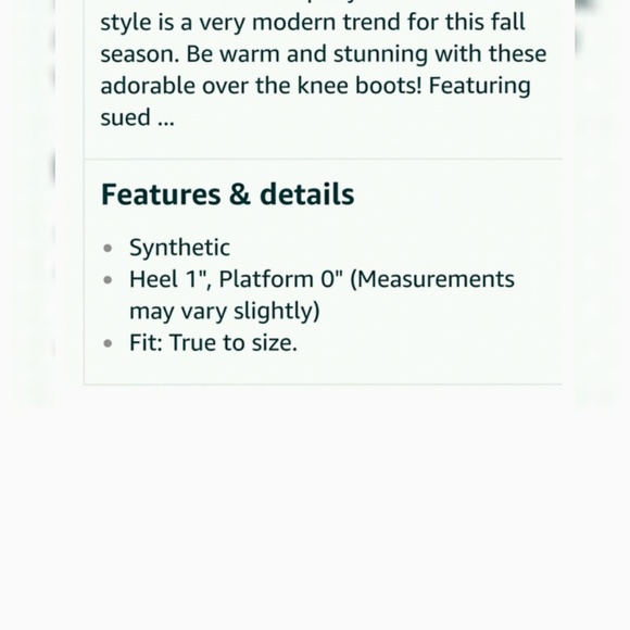 Last 7.5 Boots over Knee Taupe SUEDE🚨PRICE FIRM🚨 - Picture 5 of 7